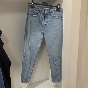 Levi's Light Wash Wedgie Jeans